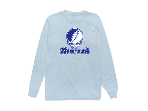 Marymount Stealie Premium Unisex Long-Sleeve — Design: Marymount (Lax) — Chambray