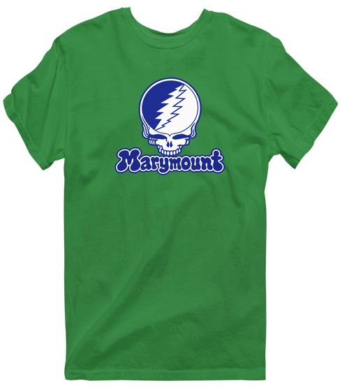Marymount Stealie Premium Unisex T-Shirt — Design: Marymount (Lax) — Irish Green