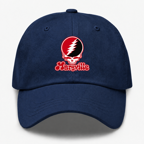 Maryville Stealie Premium Unisex Dad Hat — Design: Maryville University — Navy