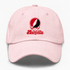 Maryville Stealie Premium Unisex Dad Hat — Design: Maryville University — Pink