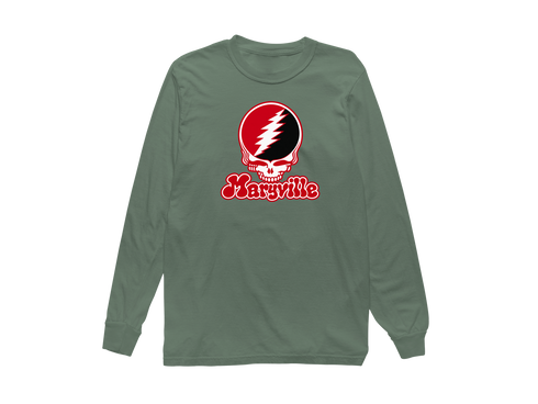 Maryville Stealie Premium Unisex Long-Sleeve — Design: Maryville University — Light Green