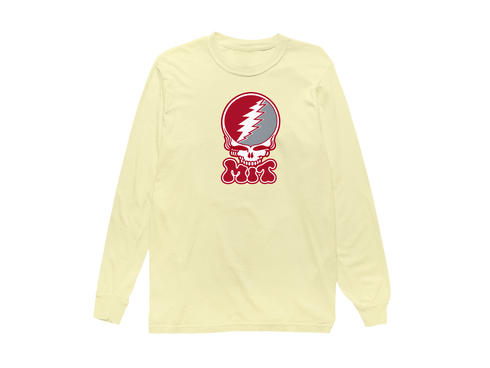 MIT Stealie Premium Unisex Long-Sleeve — Design: Massachusetts Institute of Technology — Butter