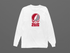 MIT Stealie Premium Unisex Long-Sleeve — Design: Massachusetts Institute of Technology — White