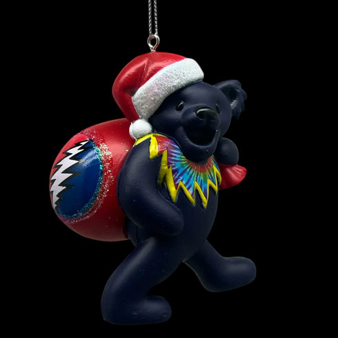 Grateful Dead - Grateful Dead Bear with Toy Bag Ornament - - StealieShop