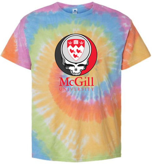 McGill Stealie Tie-Dye T-Shirt