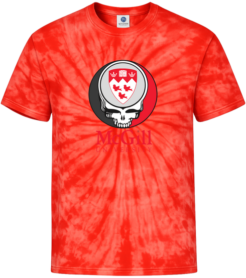 McGill Stealie Tie-Dye T-Shirt