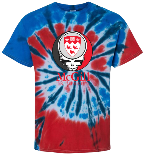 McGill Stealie Tie-Dye T-Shirt