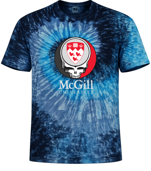 McGill University Stealie Tie-Dye T-Shirt