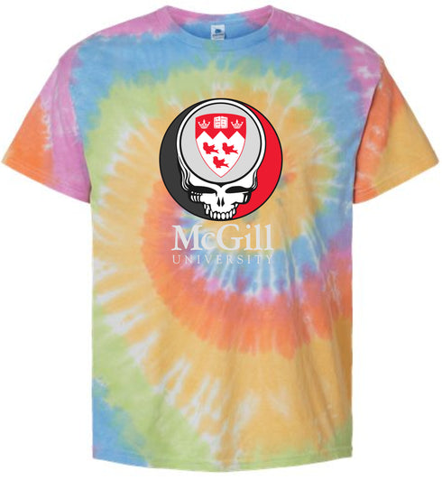 McGill University Stealie Tie-Dye T-Shirt