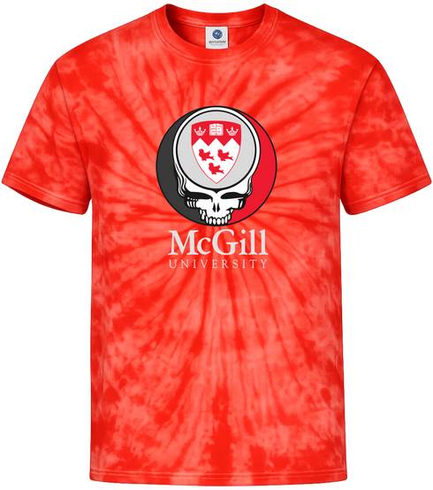 McGill University Stealie Tie-Dye T-Shirt