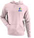 McNeese Stealie Premium Unisex Hoodie — Design: McNeese University — Light Pink