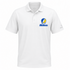 McNeese Stealie Premium Unisex Polo — Design: McNeese University — White