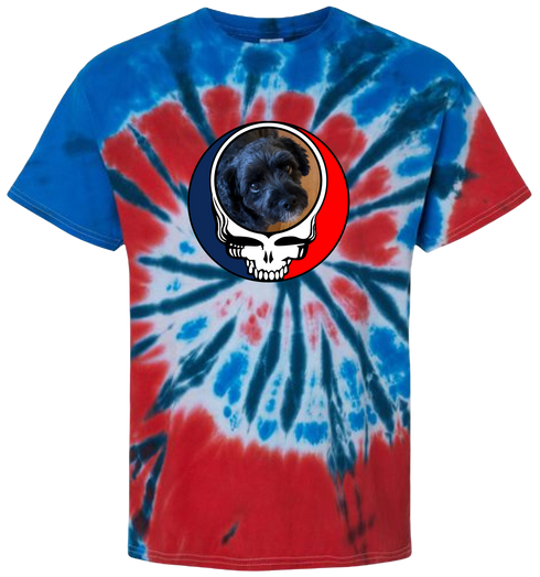 1459 - Custom Stealie Tie-Dye