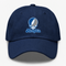 Memphis Stealie Premium Unisex Dad Hat — Design: Memphis University of — Navy