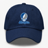 Memphis Stealie Premium Unisex Dad Hat — Design: Memphis University of — Navy