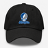 Memphis Stealie Premium Unisex Dad Hat — Design: Memphis University of — Black