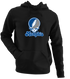 Memphis Stealie Premium Unisex Hoodie — Design: Memphis University of — Black