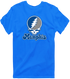 Memphis Stealie Premium Unisex T-Shirt — Design: Memphis University of — Royal