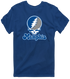 Memphis Stealie Premium Unisex T-Shirt — Design: Memphis University of — Navy