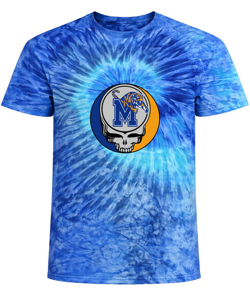 Memphis University Stealie Tie-Dye T-Shirt