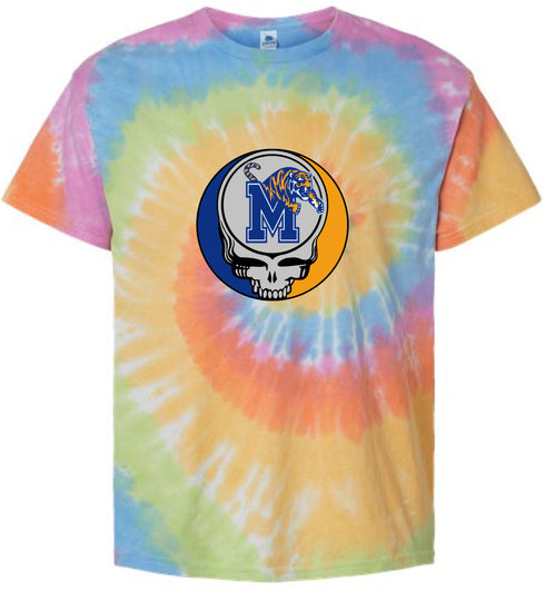 Memphis University Stealie Tie-Dye T-Shirt
