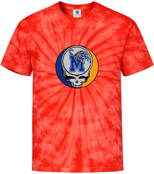 Memphis University Stealie Tie-Dye T-Shirt