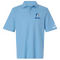 Memphis Stealie Premium Unisex Polo — Design: Memphis University of — Blue