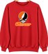 Mercer Stealie Premium Unisex Crewneck — Design: Mercer University — Red