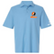 Mercer Stealie Premium Unisex Polo — Design: Mercer University — Blue