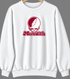 Meredith Stealie Premium Unisex Crewneck — Design: Meredith College — White