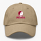 Meredith Stealie Premium Unisex Dad Hat — Design: Meredith College — Khaki
