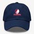 Meredith Stealie Premium Unisex Dad Hat — Design: Meredith College — Navy