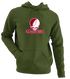 Meredith Stealie Premium Unisex Hoodie — Design: Meredith College — Military Green