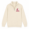 Meredith Stealie Premium Unisex Quarter-Zip — Design: Meredith College — Sand