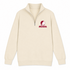 Meredith Stealie Premium Unisex Quarter-Zip — Design: Meredith College — Sand