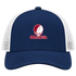 Meredith Stealie Premium Unisex Trucker Cap — Design: Meredith College — Navy/White