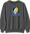 Merrimack Stealie Premium Unisex Crewneck — Design: Merrimack College — Dark Heather