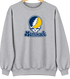 Merrimack Stealie Premium Unisex Crewneck — Design: Merrimack College — Sport Grey