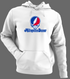 Metropolitan Denver Stealie Premium Unisex Hoodie — Design: Metropolitan State University of Denver — White/Grey