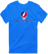 Metropolitan Stealie Premium Unisex T-Shirt — Design: Metropoloitian State University — Royal