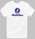 Metropolitan Stealie Premium Unisex T-Shirt — Design: Metropoloitian State University — White