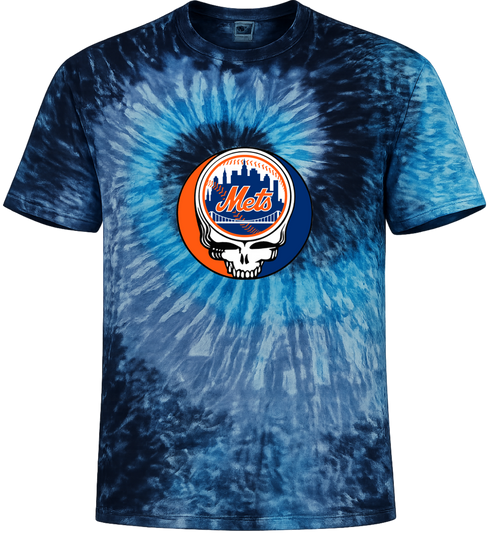 New York Mets Stealie Tie-Dye T-Shirt