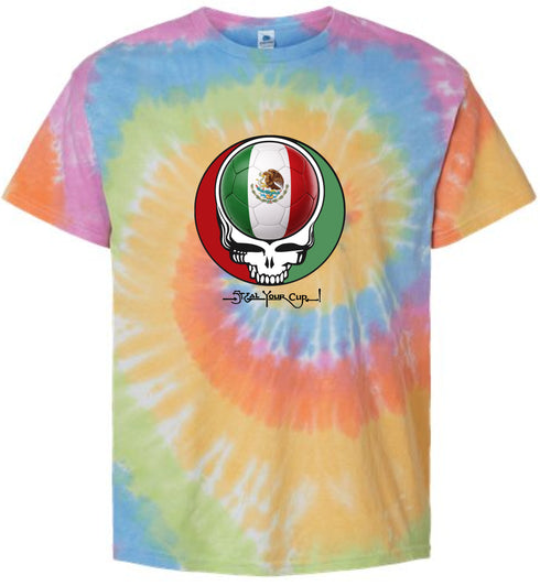 Mexico FIFA World Cup Stealie Tie-Dye T-Shirt