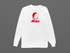 Miami Stealie Premium Unisex Long-Sleeve — Design: Miami University — White