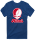 Miami Stealie Premium Unisex T-Shirt — Design: Miami University — Navy