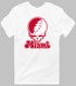 Miami Stealie Premium Unisex T-Shirt — Design: Miami University — White