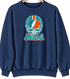 Miami Helmet Stealie Premium Unisex Crewneck — Miami Dolphins — Navy