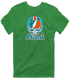 Miami Helmet Stealie Premium Unisex T-Shirt — Miami Dolphins — Irish Green