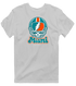 Miami Helmet Stealie Premium Unisex T-Shirt — Miami Dolphins — Sport Grey