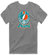 Miami Helmet Stealie Premium Unisex T-Shirt — Miami Dolphins — Dark Heather